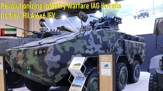 Revolutionizing Infantry Warfare IAG Unveils its new RILA 6x6 IFV
Revolutionizing Infantry Warfare IAG Unveils its new RILA 6x6 IFV at IDEX 2025.
United Arab Emirates, one of the most significant defense exhibitions worldwide, International Armored Group (IAG) has showcased its latest development in armored combat vehicles—the RILA 6x6 Infantry Fighting Vehicle (IFV). Designed for modern battlefield requirements, this highly mobile and well-protected platform enhances operational capabilities for military forces worldwide.
The RILA 6x6 IFV (Infantry Fighting Vehicle) is a multi-role wheeled armored vehicle engineered for versatility in combat and peacekeeping missions. With a weight range of 15,000 to 18,000 kg, the vehicle strikes a balance between armor protection and mobility. It measures 7.20 meters in length, 2.82 meters in width, and 3.5 meters in height, providing ample space for both crew and troops. The vehicle is configured to accommodate a crew of three (commander, driver, and gunner) and can transport up to six additional personnel, making it an ideal solution for mechanized infantry units. Revolutionizing Infantry Warfare IAG Unveils its new RILA 6x6 IFV