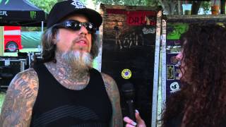 "Back Stage With BAM"    interviews Fieldy From KORN at AfterShock Music Festival