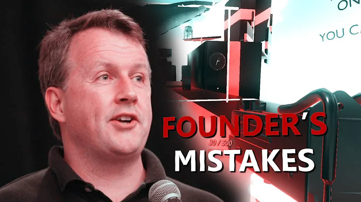 FOUNDER'S COMMON MISTAKES - Paul Graham
