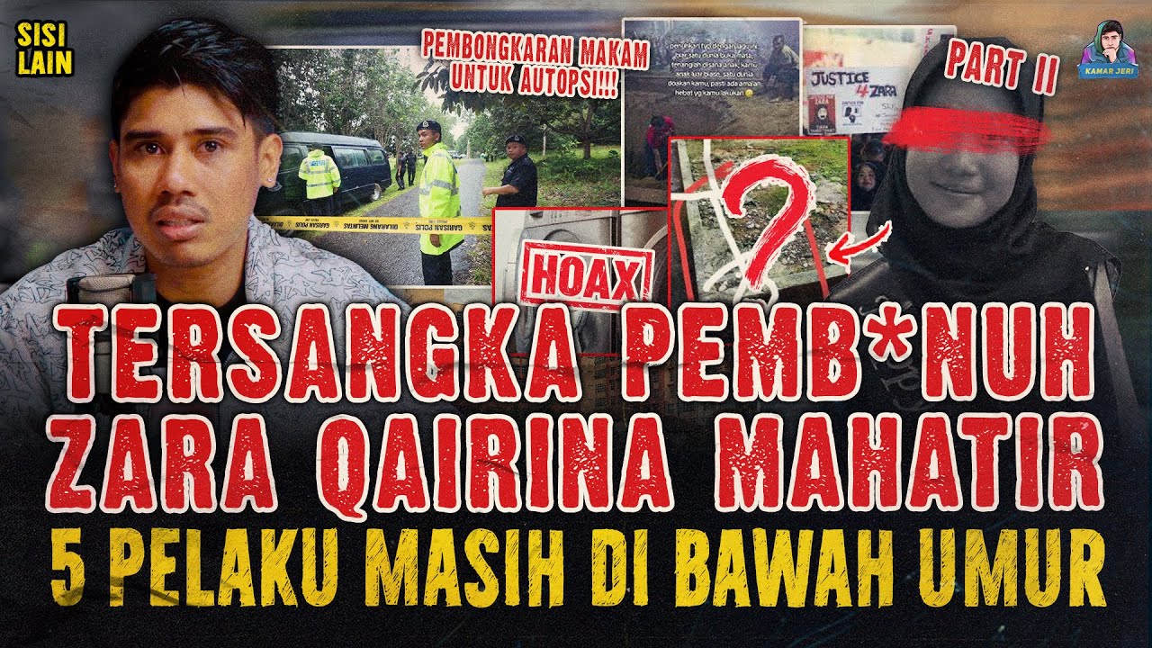 TERSANGKA KASUS ZARA QAIRINA MAHATIR TERUNGKAP! ISI DIARY MENYAYAT HATI 