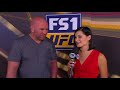 Dana White talks with Megan Olivi | INTERVIEW | UFC 225