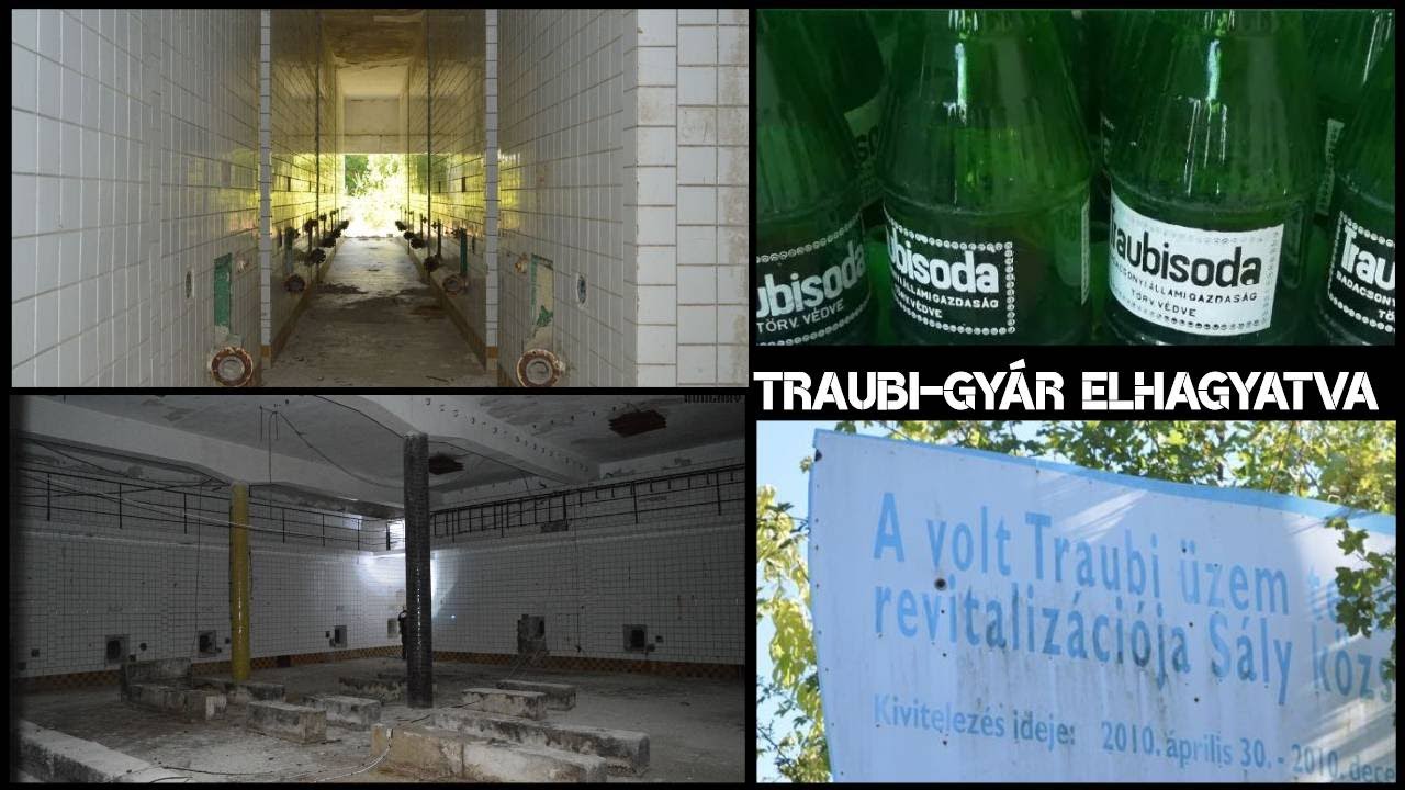 Traubi-gyár elhagyatva ( Elhagyatott Traubisoda palackozó üzem )