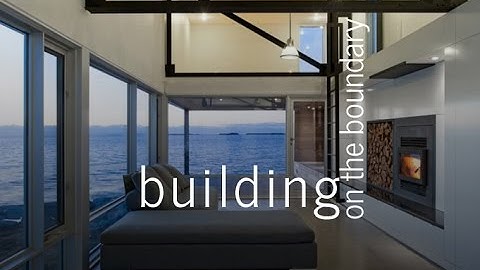 Building on the Boundary - Four Homes Perched on the Edge