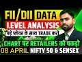 nifty 50 fii dii data analysis for 08 April 2026 | Operator Game | Nifty Sensex Prediction Tomorrow