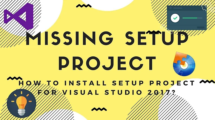VS Tips - Installer Project for Visual Studio 2017 is Missing! - Solution