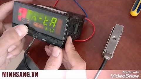 OMRON  K3HB |  CALIBRATION WEIHT INDICATOR OMRON  K3HB | HƯỚNG DẪN CÀI ĐẶT ĐẶT ĐỒNG HỒ CÂN  K3HB