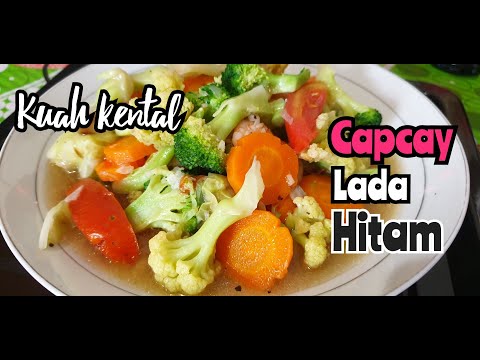 Resep Capcay Lada Hitam