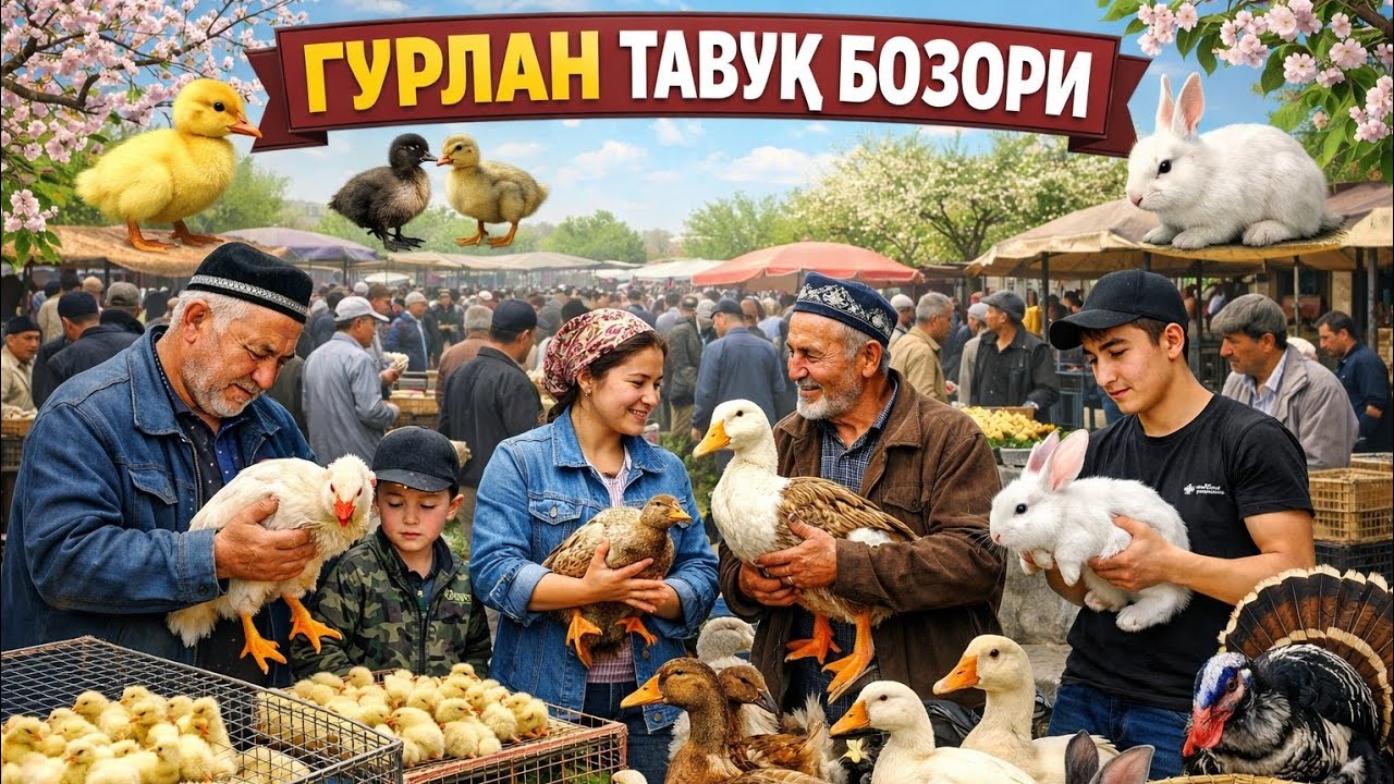 ГУРЛАН ТАВУҚ БОЗОРИ 22-ФЕВРАЛ НАРХЛАРИ БИЛАН ТАНИШНГ ОБУНА БЎЛИШНИ УНУТМАНГ🙂👍✅♥РАҲМАТ  