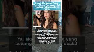 Potret Olla Ramlan Pamer Tato Di Bahu Usai Lepas Hijab