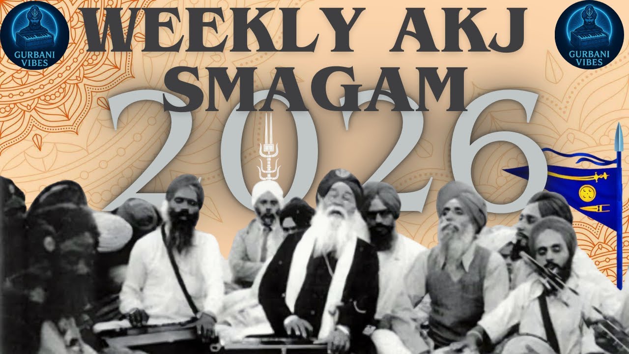 🔴Live Now - Weekly AKJ Keertan Program Adelaide 2026 | Must Listen #AKJ ...