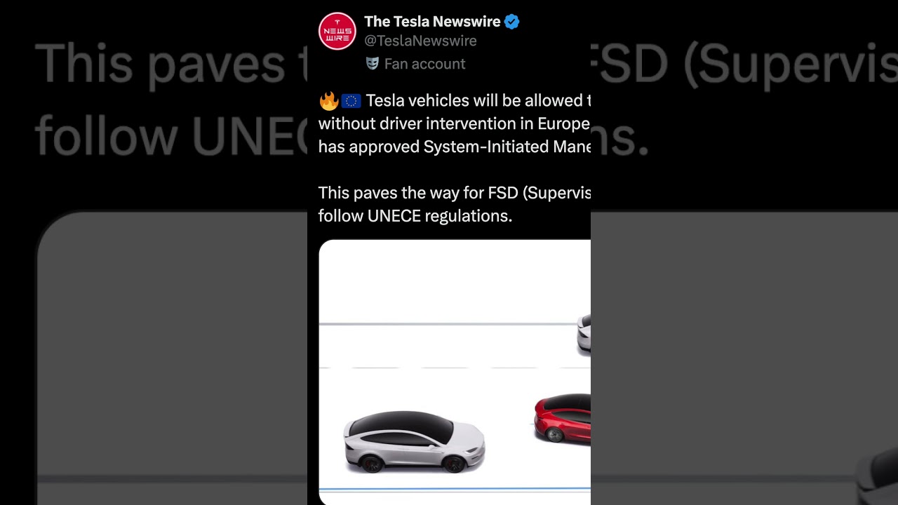 Tesla's FSD Supervised is coming to Europe!