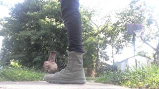 Nike Special Field Combat Boots On Feet 