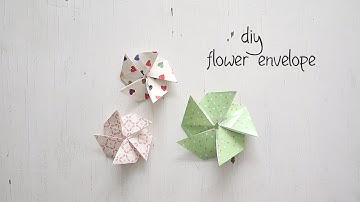 How to Fold Flower Envelope