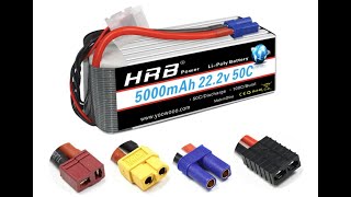 HRB 6S Lipo Battery 22.2V 5000mAh For RC Drone Quadcopter Helicopter Car Boat from Aliexpress screenshot 1