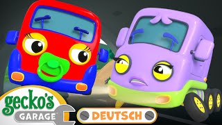 Mama Truck rettet die Lage | 60-minütige Zusammenstellung｜Geckos Garage Deutsch｜LKW für Kinder 🦎🛠️