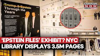 Jeffrey Epstein Files: New York Library Displays 3.5 Million Pages In Public Exhibit; What We Know