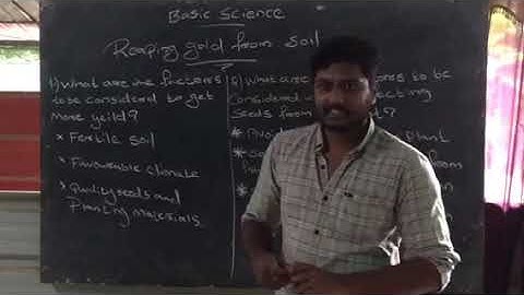 std 7 || Basic science || Chapter 1 || Reaping gold from soil || Part 1 || By Rahul