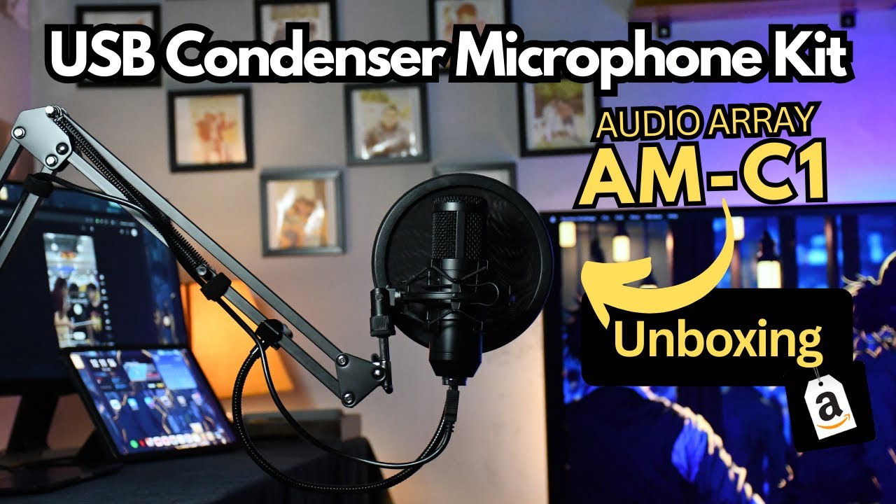 Audio Array USB Condenser Microphone (AM-C1) - YouTube
