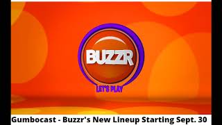 Gumbocast - Buzzr's New Lineup Starting September 30th