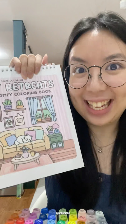 BELI BUKU MEWARNAI🎀 #coloring #coloringbook #mewarnai #spidolwarna #hellomelle #melle #shorts