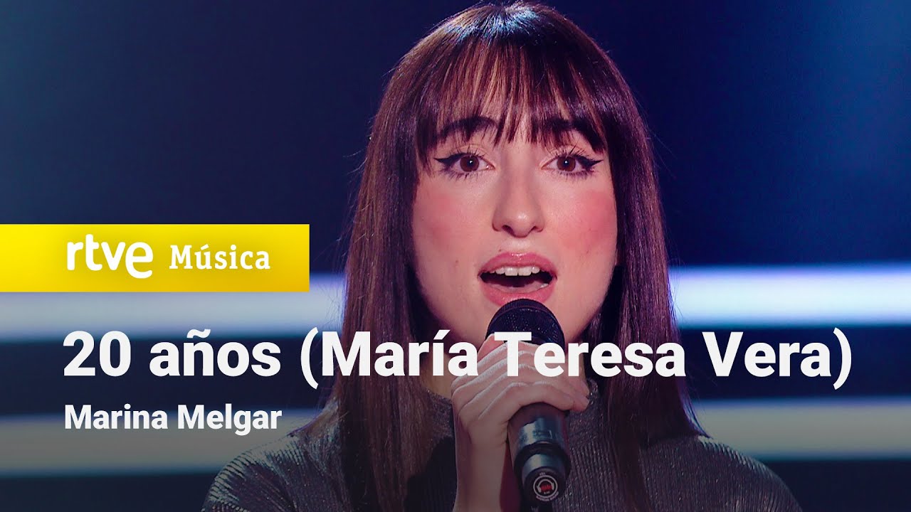 Marina Melgar – “20 años (María Teresa Vera)” | Cover Night - YouTube