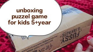 Unboxing fistcry parcel/ puzzel game for kids. screenshot 2