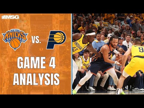 Pacers Dominate Knicks In Game 4 To Even Series | New York Knicks