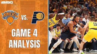 Pacers Dominate Knicks In Game 4 To Even Series | New York Knicks