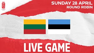 LIVE | Lithuania vs. Estonia | 2024 IIHF Ice Hockey World Championship | Division I - Group B