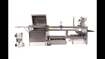 Semi-automatic honeycomb uncapping and extracting line for 40 frames