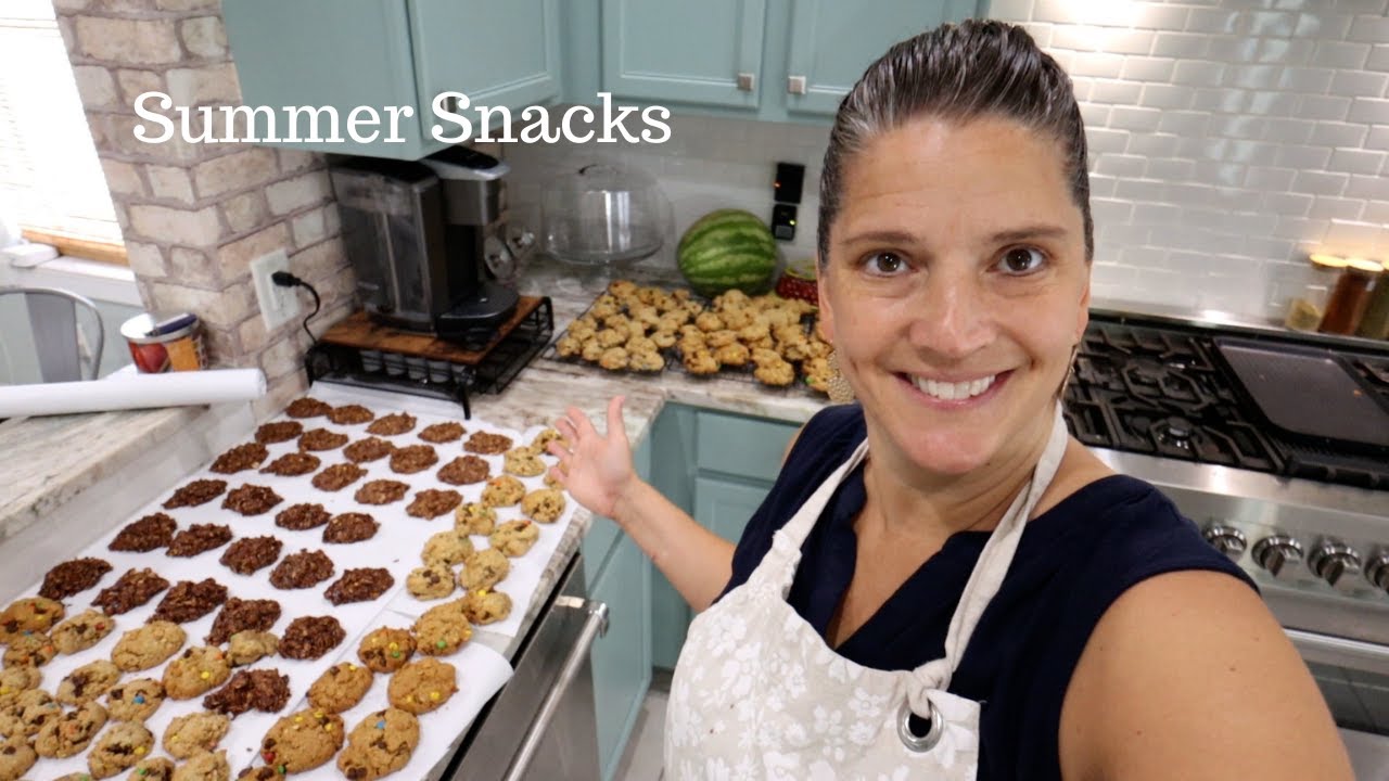 Summer Snacks and Easy Dinner | Garbage Bag Snack Mix | Fruit Salsa