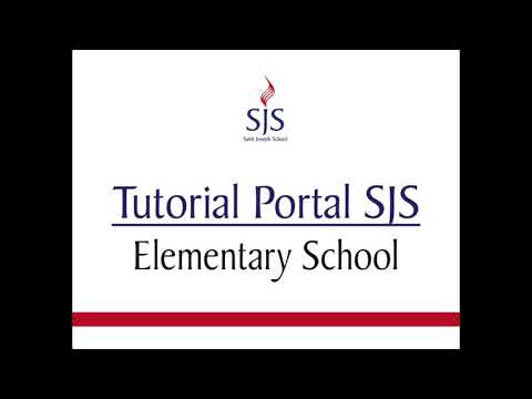 Tutorial Portal SJS Elementary School