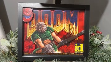Classic Doom Shadow Box - Title Screen