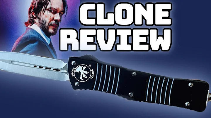 Microtech Combat Troodon Dagger John Wick DHgate Clone Knife Review