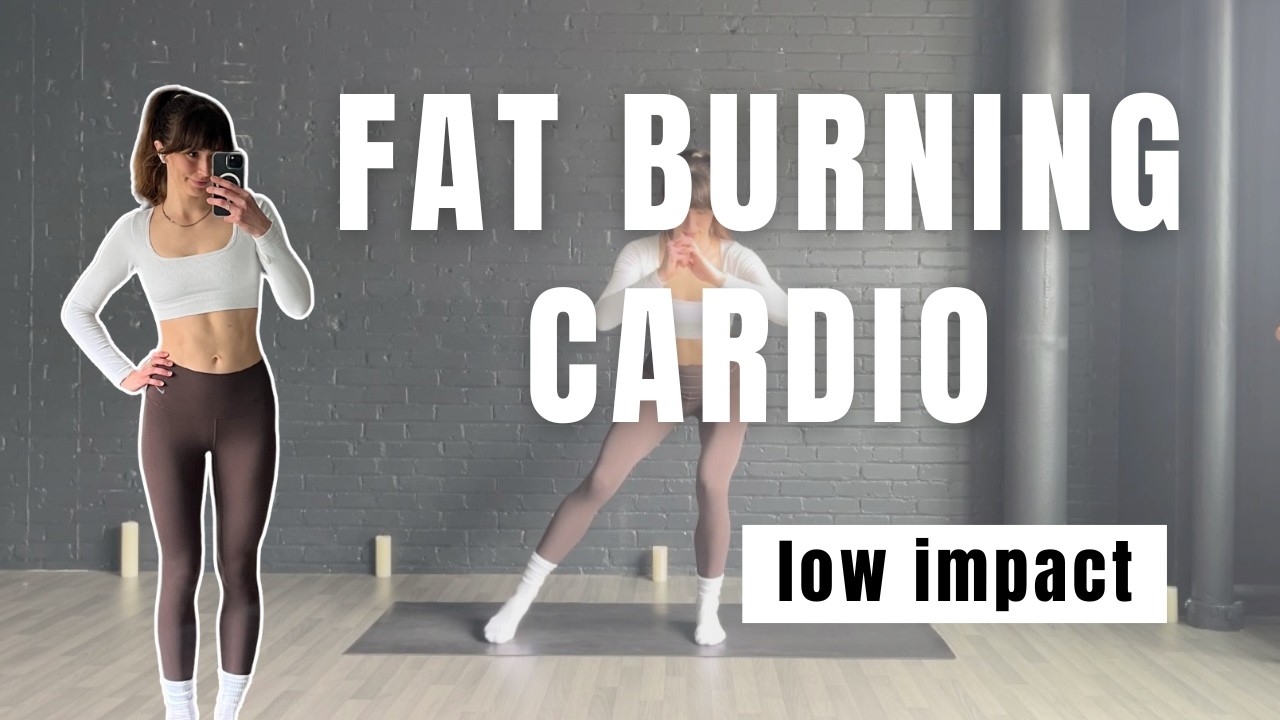 LOW IMPACT FAT BURNING CARDIO - 10 Minute | No Equipment At Home ...