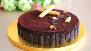 entremets sans gélatine  حلوة كلاصي بلا جيلاتين ولا فرن ببودرة الشونتيلي فقط تصوبيها فرمشة عين