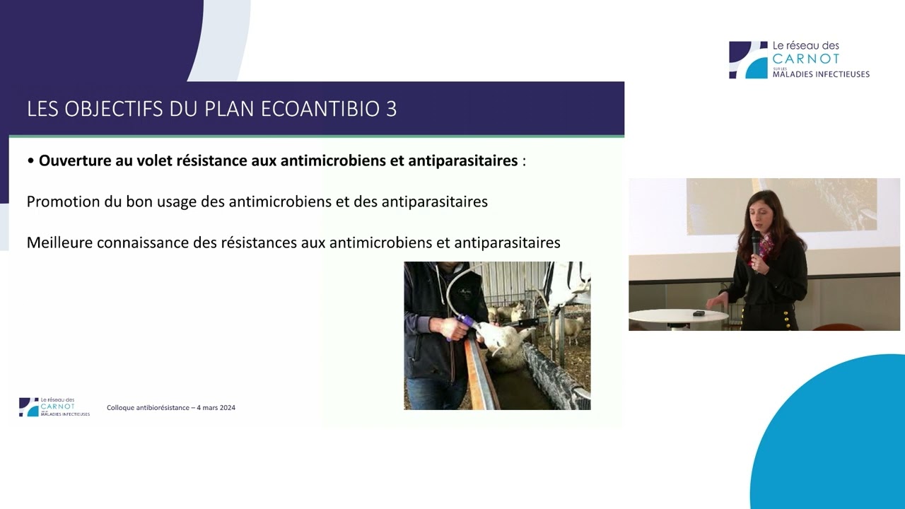 Présentation du plan EcoAntibio 3 et résultats du plan EcoAntibio 2