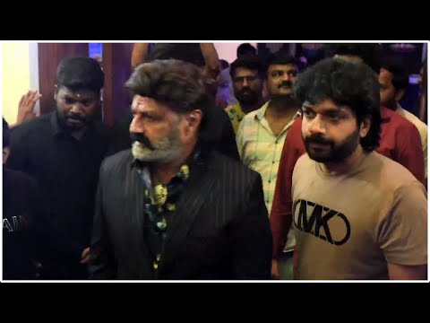 Nandamuri Balakrishna Entry @ Satyabhama Trailer Launch Event | Naveen Chandra | TFPC #nandamuribalakrishna ... - YOUTUBE