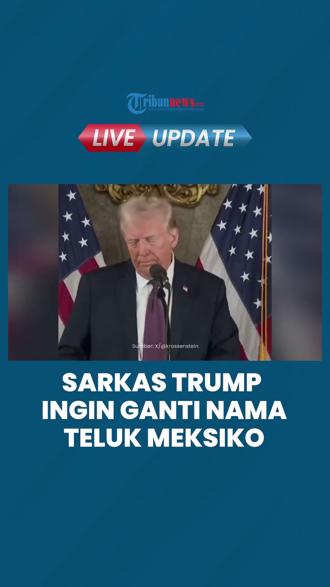 Sering Menyelundupkan Imigran dan Narkoba ke AS, Trump Singgung Ingin Ganti Nama Teluk Meksiko!