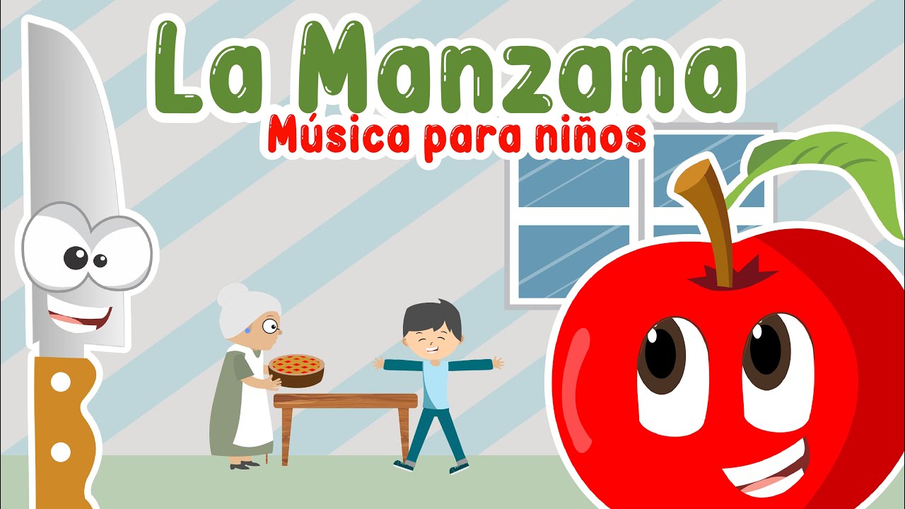 LA MANZANA SE PASEA - Canción Infantil - Música educativa | Elite Kids