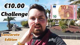 What can €10 get you in Lanzarote? (My €10 Euro Challenge!)