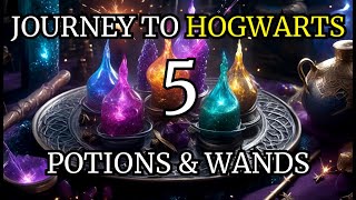 Journey to Hogwarts: Part V  Potions and Wands |Wizarding World| Immersive Harry Potter Sleep Story