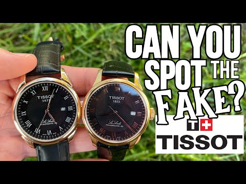 Can You Spot The Fake Tissot Le Locle Powermatic 80? Real VS Fake | Don&rsquo;t Buy Watches From Wish.com