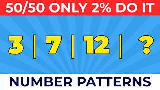 Ultimate Number Patterns Quiz 2025 | Test Your Brain with 50 Tricky Math Sequences - Part 02