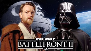 Battlefront 2 Obi Wan vs Darth Vader