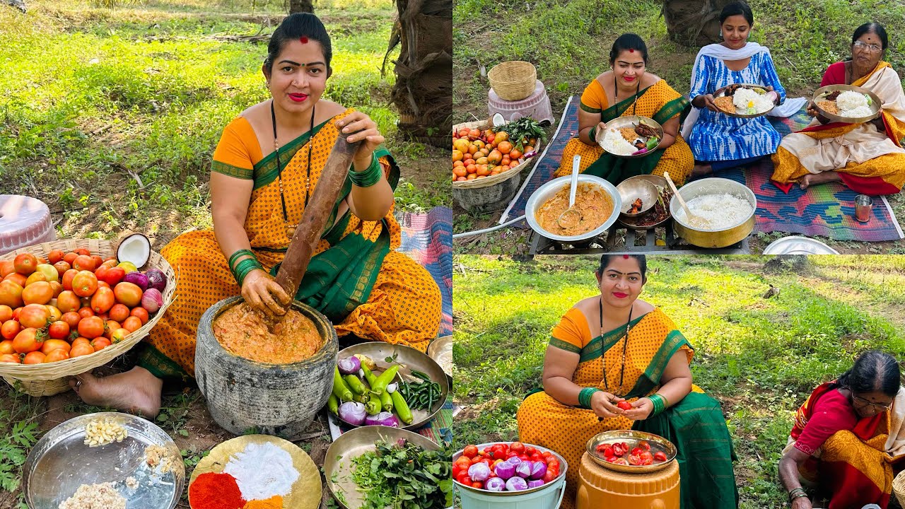 Tomato roti pachadi,chicken kabab & hybrid mirchi fry