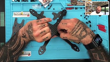 TCMM Martian 4-220mm Drone Frame Assembly Video from Cyclone FPV