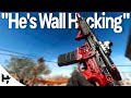 "This guy is using wall hacks" (M4A1 Class in Search & Destroy)
