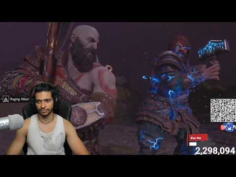 God of War Ragnorak Thor Fight