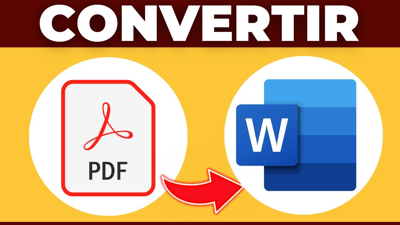 Comment Convertir Un Fichier Pdf En Word Modifiable (2025) - YouTube